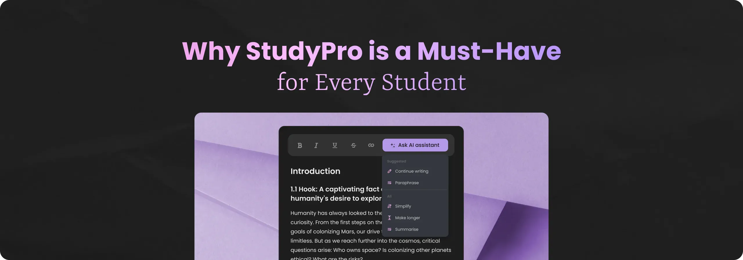 Why StudyPro Is a Must-Have for Any Student